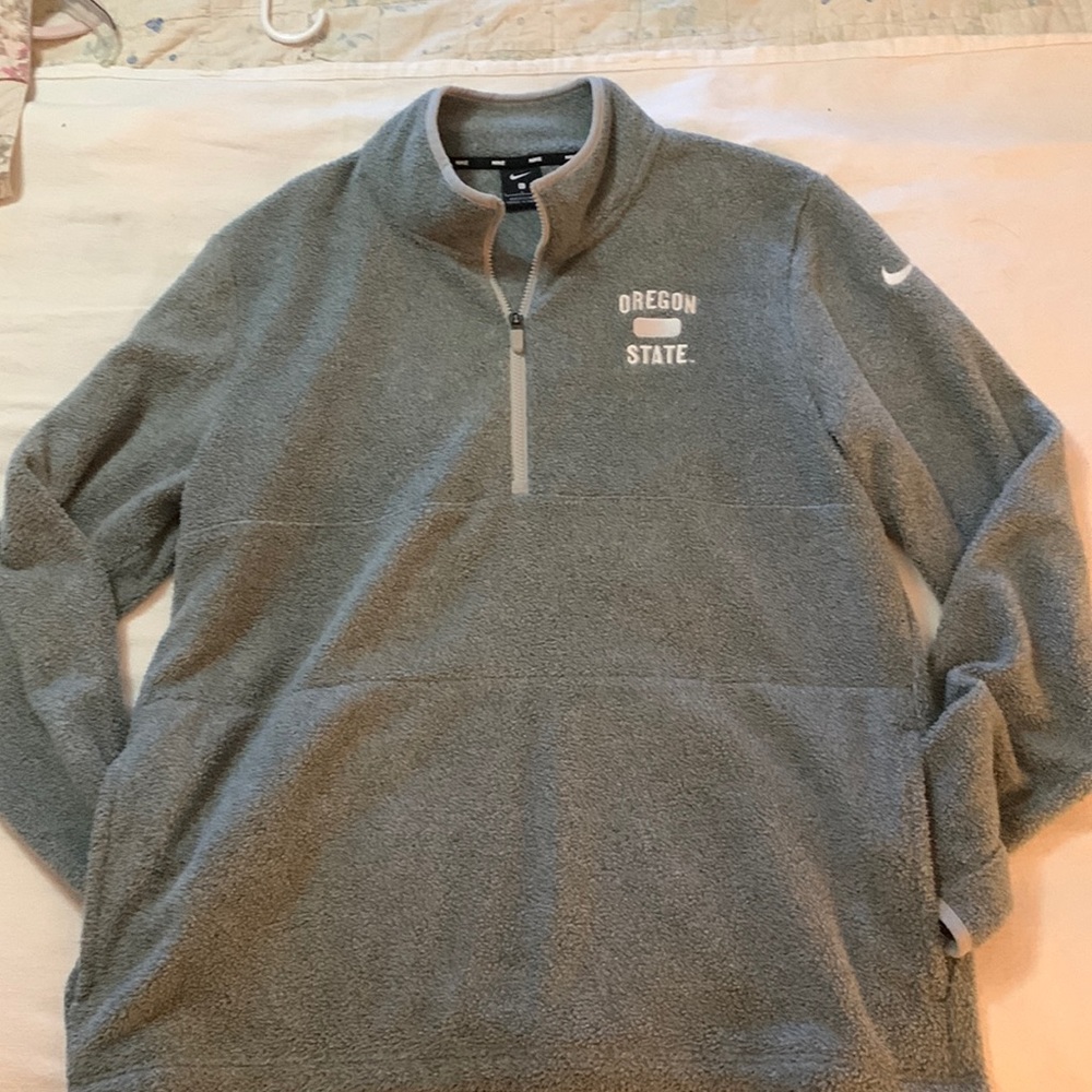 OSU teddy bear zip up
